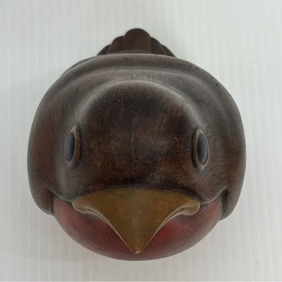 Vintage  ROBIN BIRD Marked/Signed ME Matte Ceramic - Picture 6 of 11